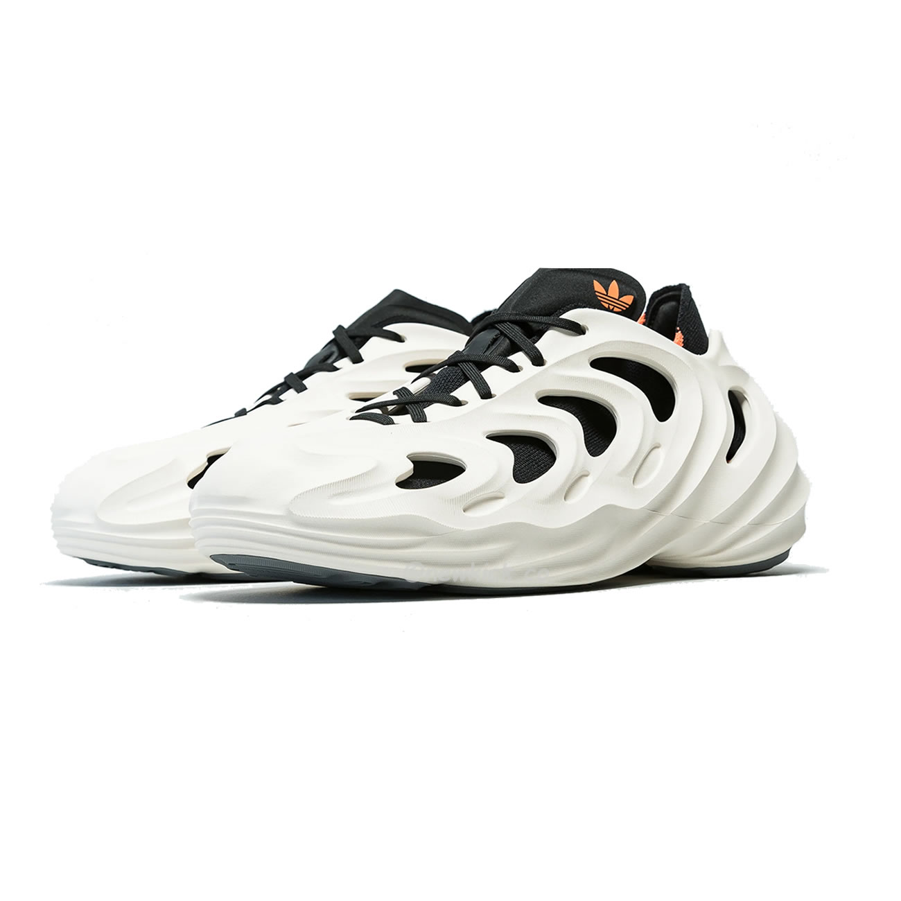 Adidas Adifom Q Wonder White Core Black Orange Grey (34) - newkick.cc