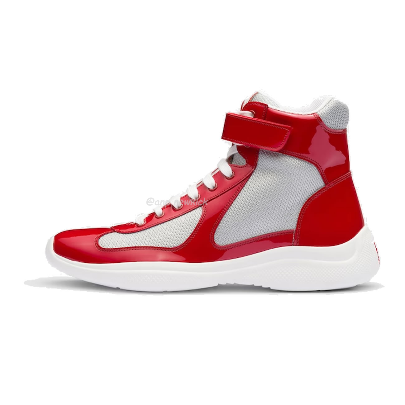 Prada Americas Cup High Top Sneakers (1) - newkick.cc