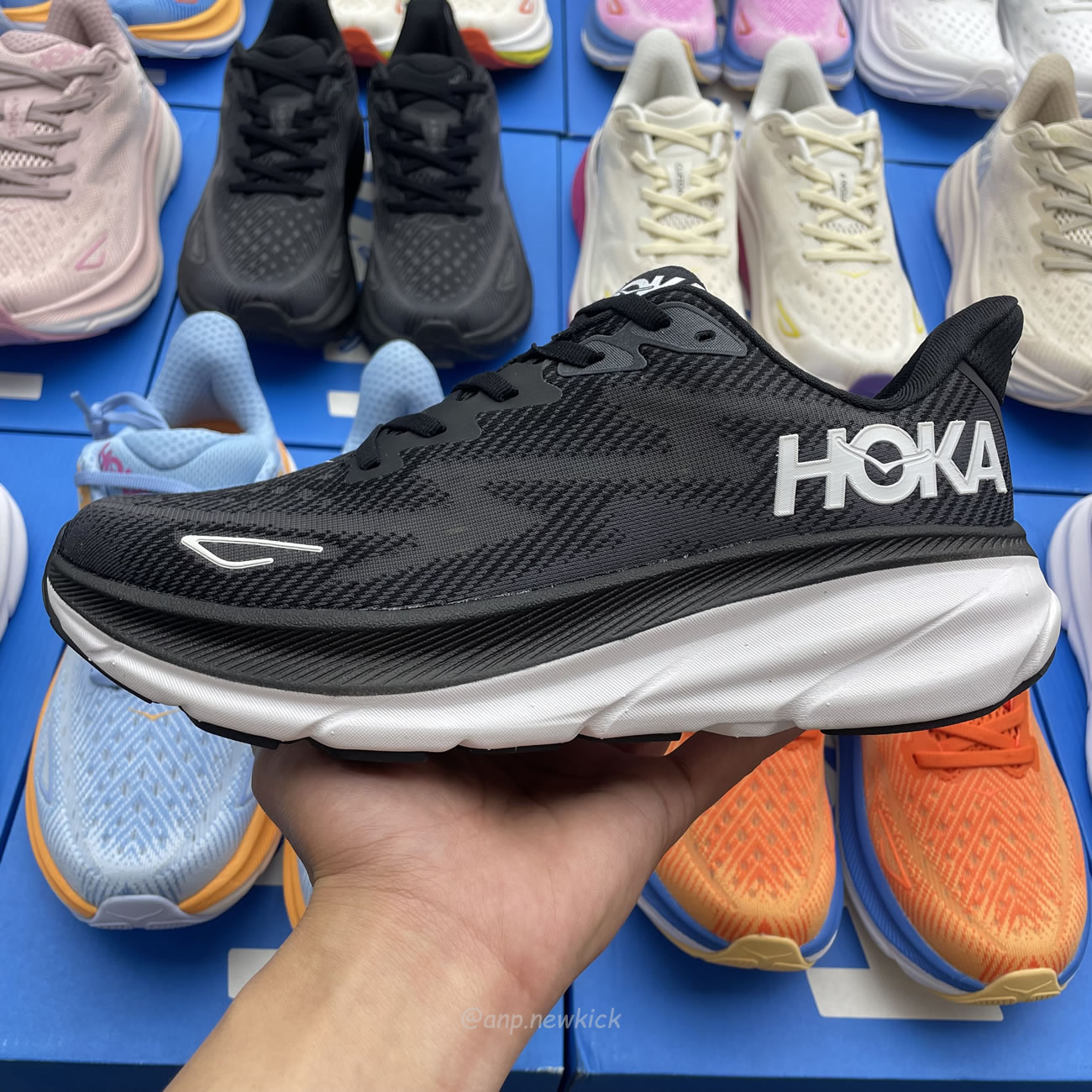 Hoka One One Clifton 9 White 1127895 Wwh (13) - newkick.cc