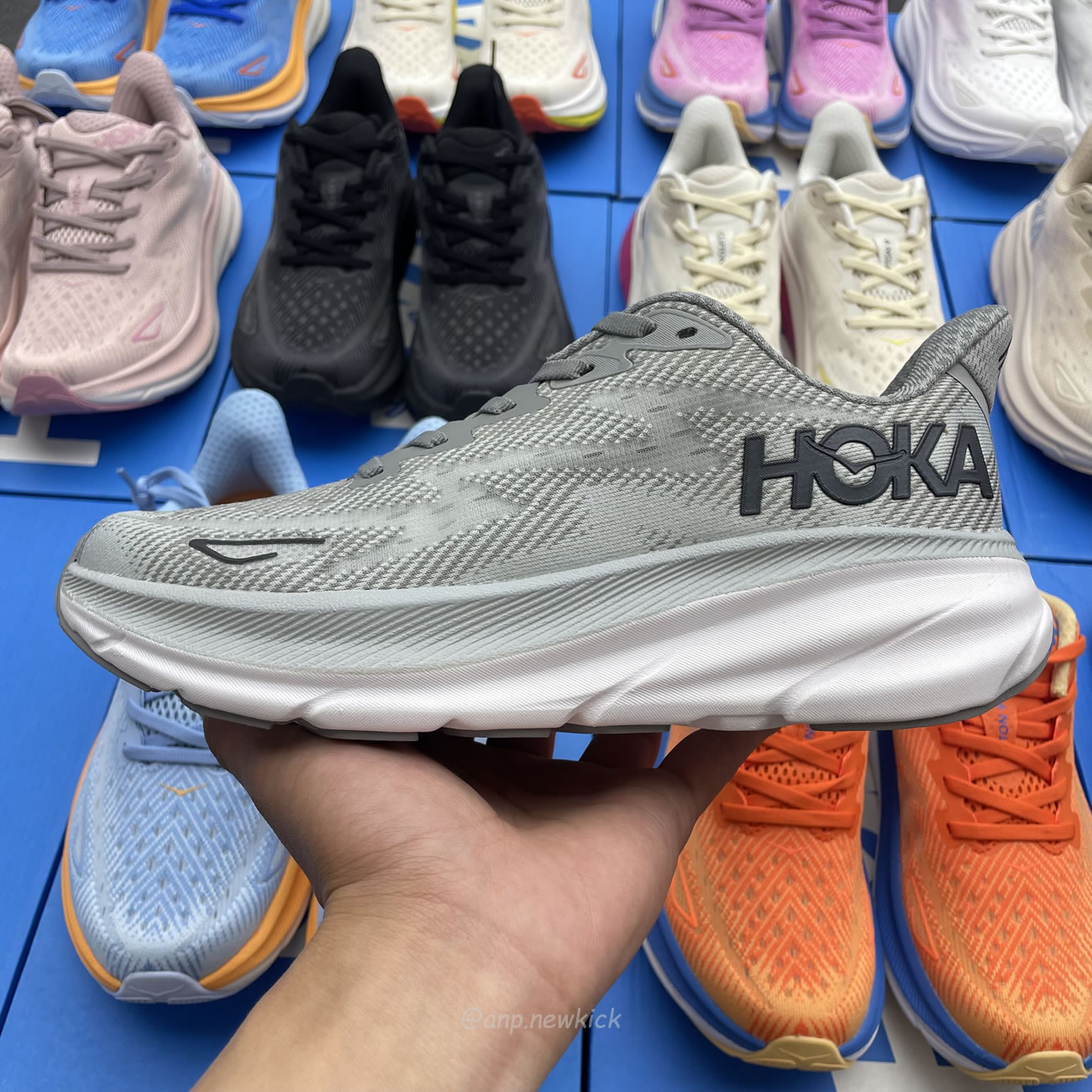 Hoka One One Clifton 9 White 1127895 Wwh (20) - newkick.cc