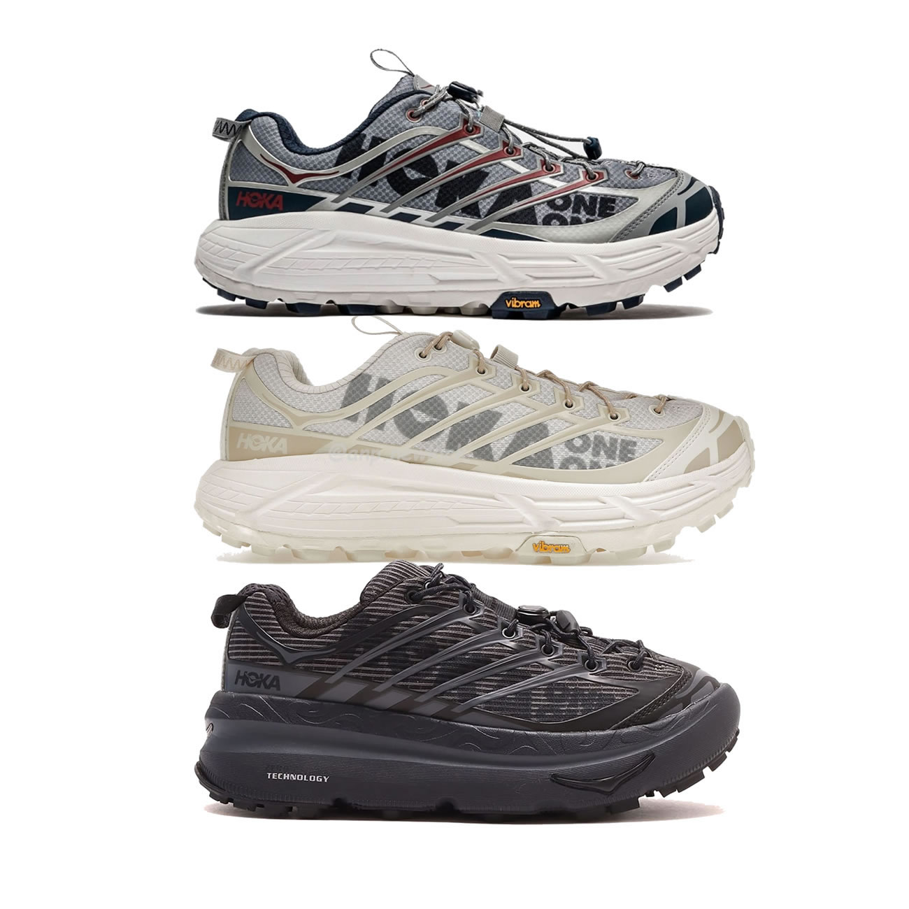 Hoka One One Mafate Three2 Eggnog Shifting Sand 1141572 Essn (1) - newkick.cc