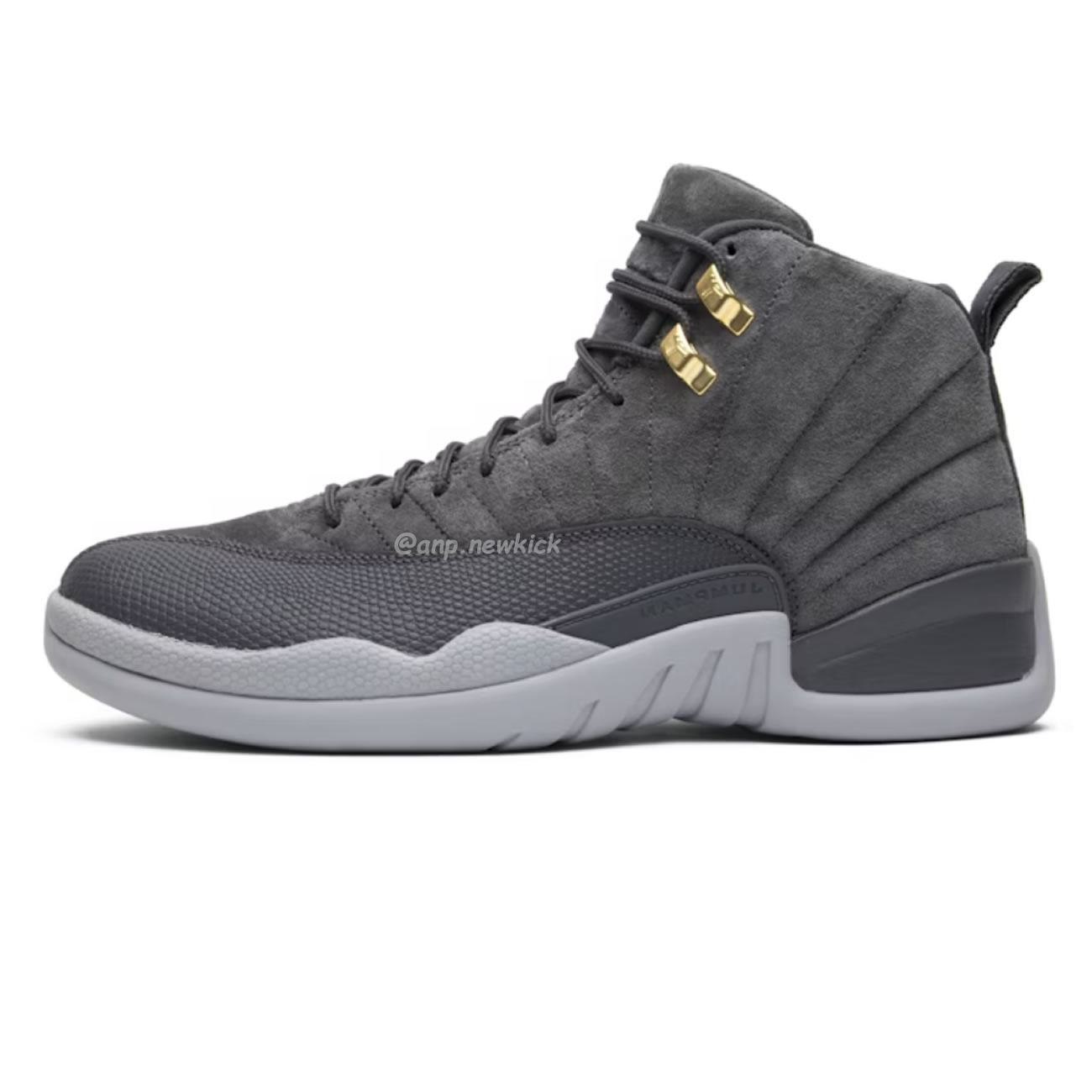 Air Jordan 12 Retro Dark Grey 130690 005 (1) - newkick.cc