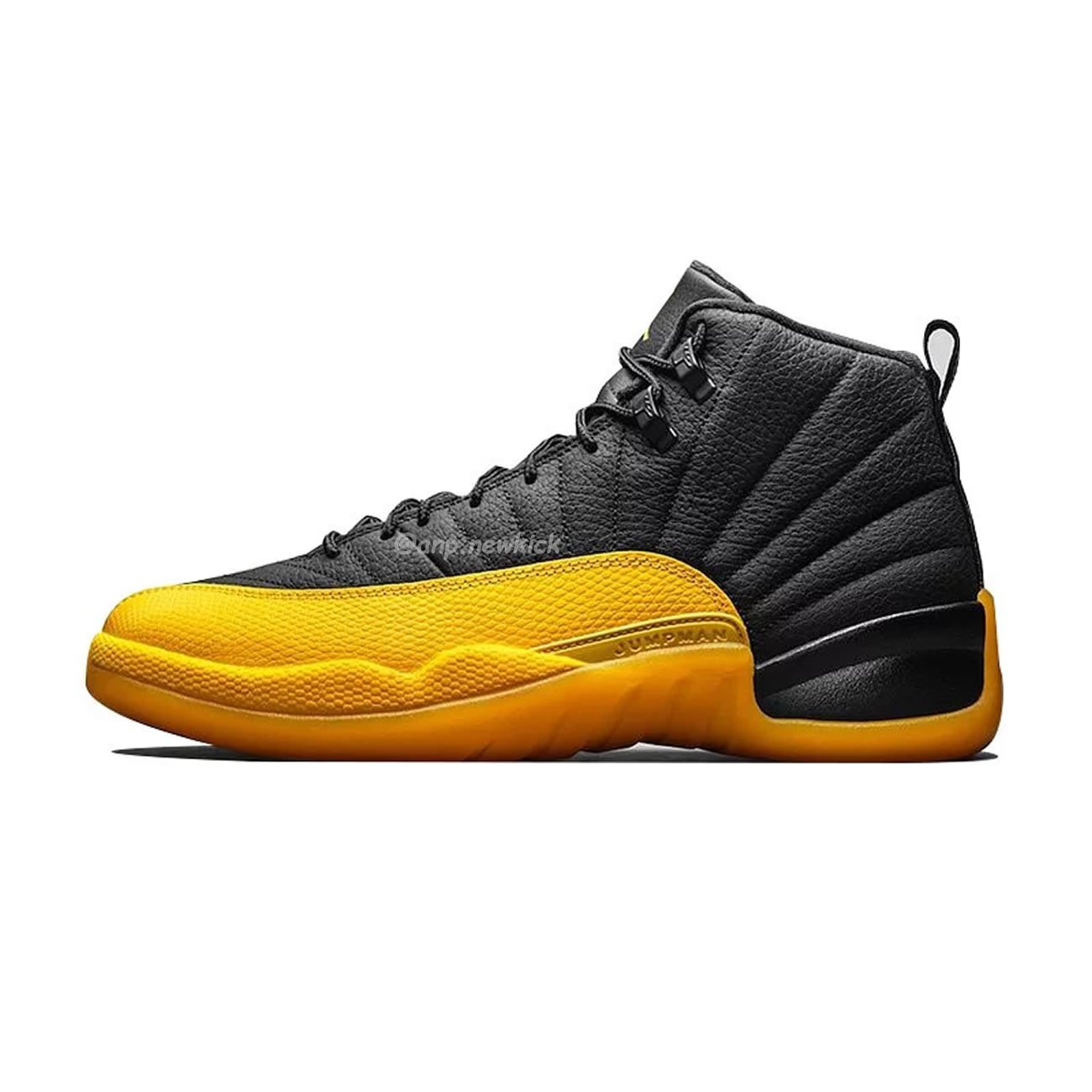 Air Jordan 12 Retro Black University Gold 130690 070 (1) - newkick.cc