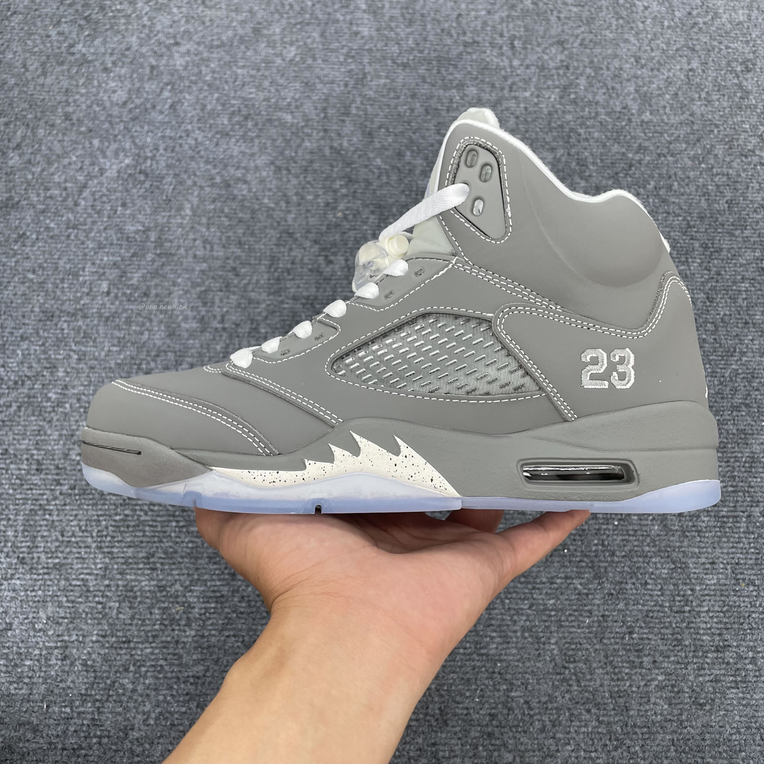 Air Jordan 5 Retro Wolf Grey 136027 005 (3) - newkick.cc