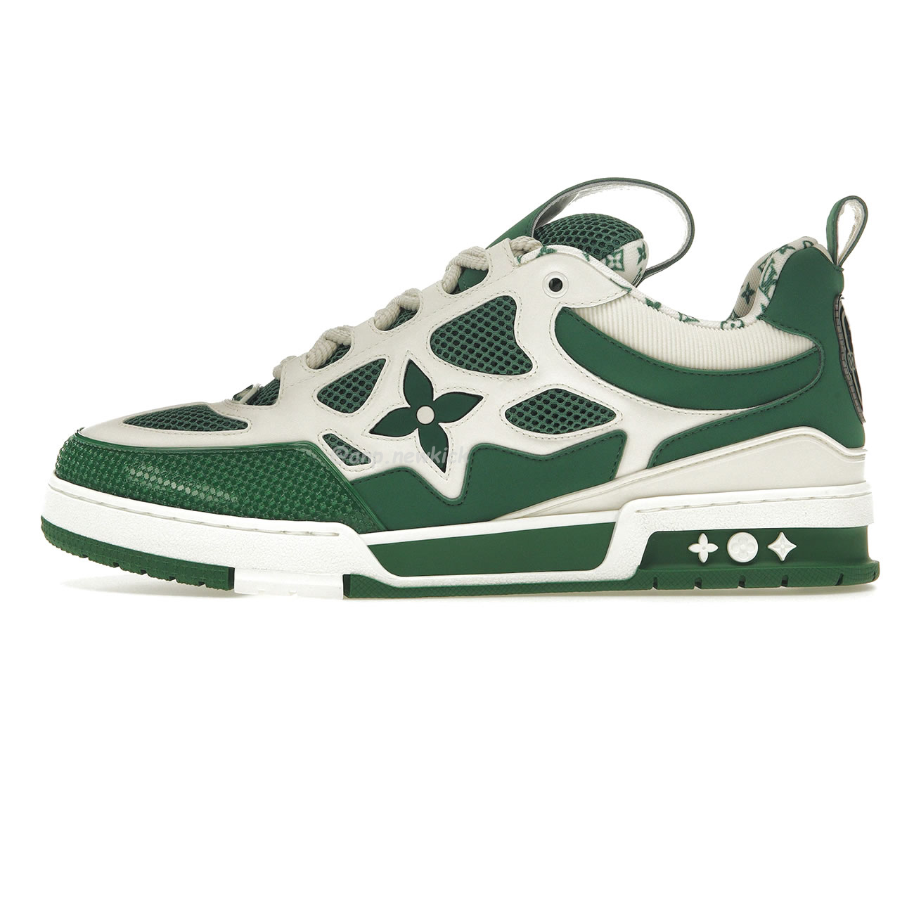 Louis Vuitton Lv Skate Sneaker Green White 1ac520 (1) - newkick.cc