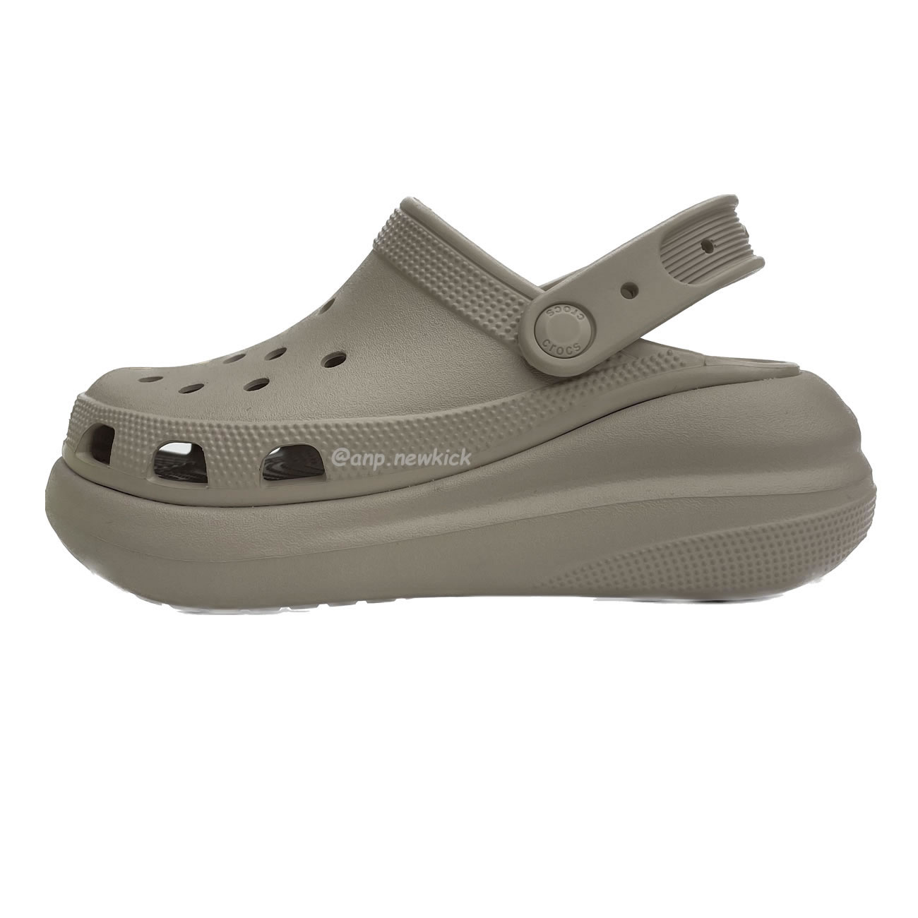 Crocs Classic Crush Clog Bone Multi Black White Green Blue Grey Red Green Dark Green Brown 207521 (18) - newkick.cc