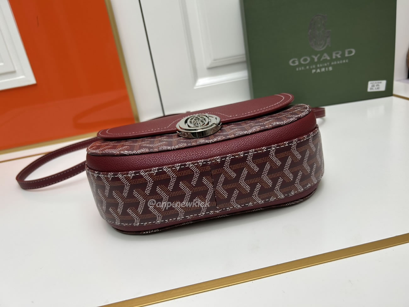 Goyard 233 Messenger Bag 17 Cm X 8 Cm X 25 Cm (20) - newkick.cc