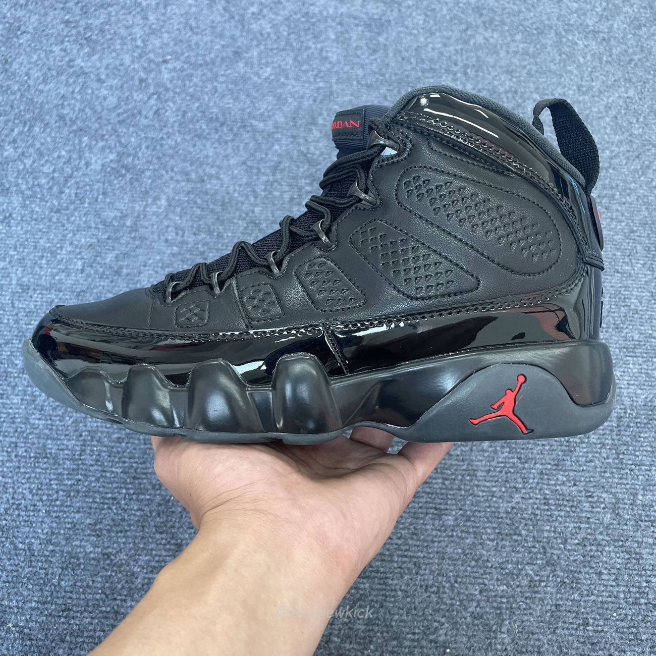 Air Jordan 9 Retro Bred Patent 302370 014 (8) - newkick.cc