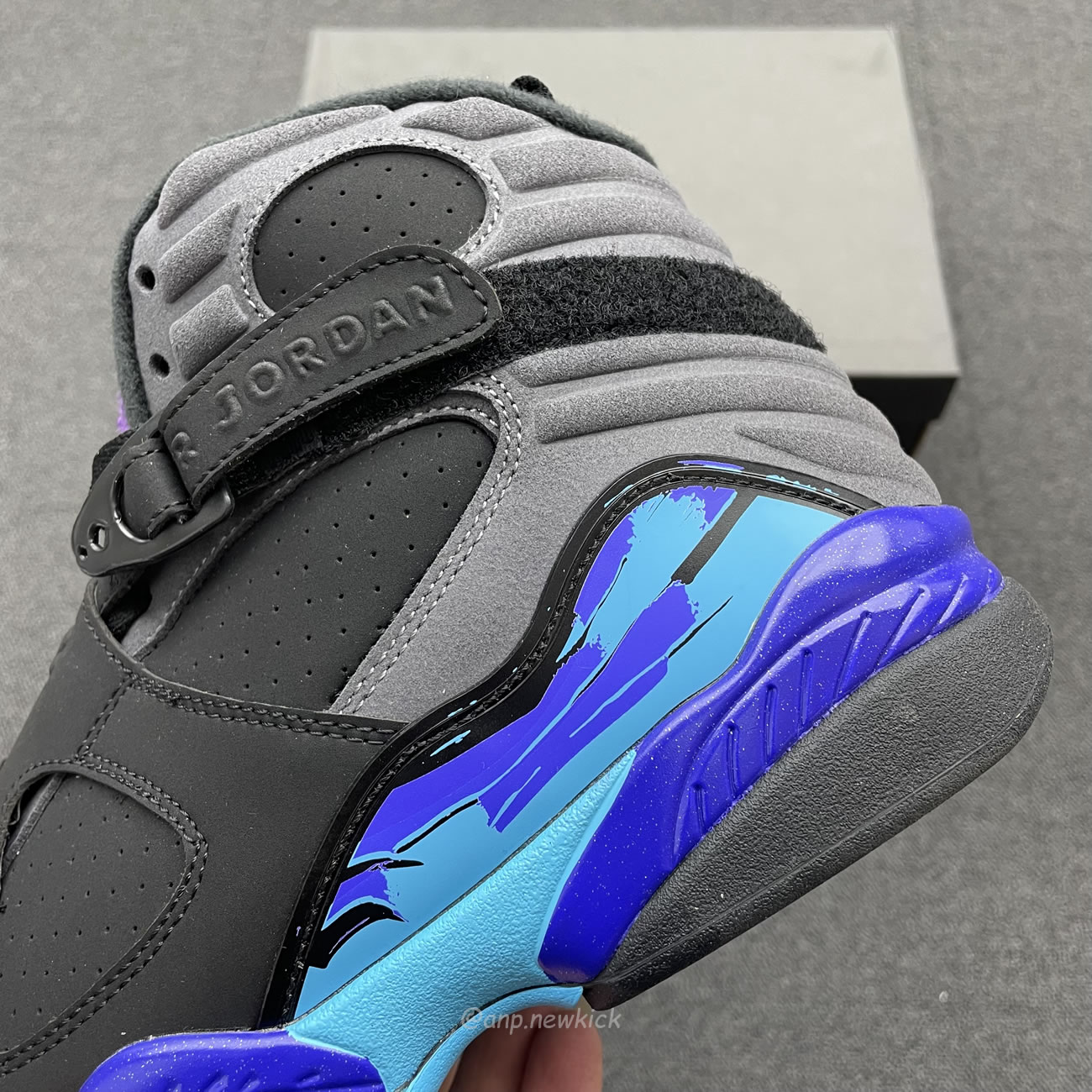 Air Jordan 8 Retro Aqua 2015 305381 025 (2) - newkick.cc