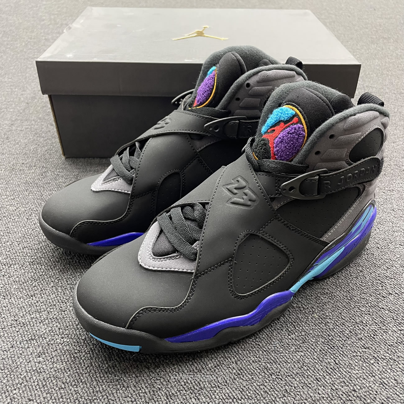 Air Jordan 8 Retro Aqua 2015 305381 025 (3) - newkick.cc