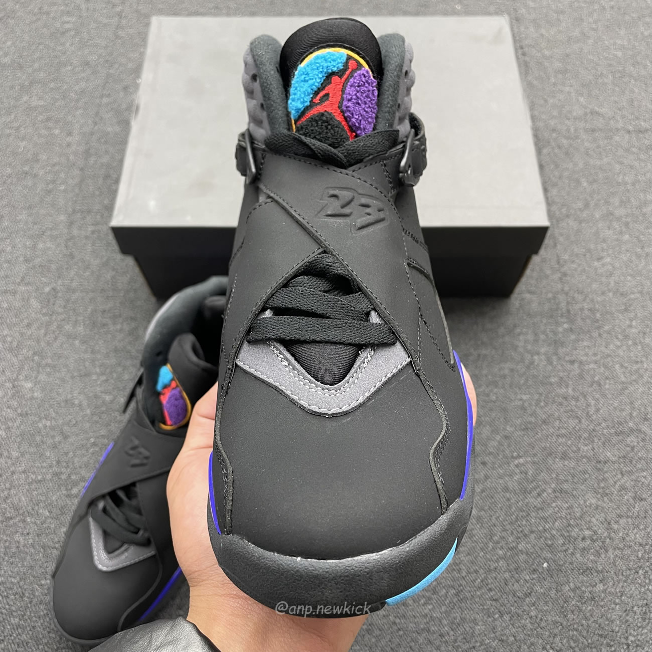 Air Jordan 8 Retro Aqua 2015 305381 025 (5) - newkick.cc