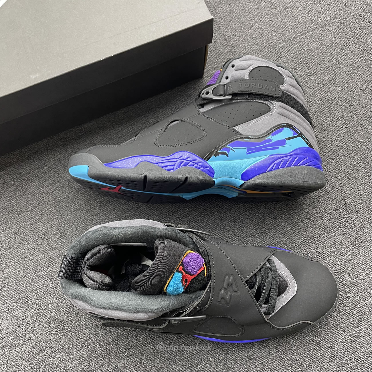 Air Jordan 8 Retro Aqua 2015 305381 025 (6) - newkick.cc