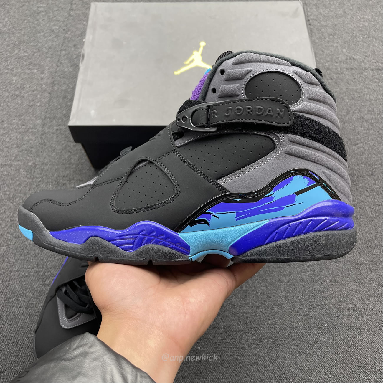 Air Jordan 8 Retro Aqua 2015 305381 025 (9) - newkick.cc