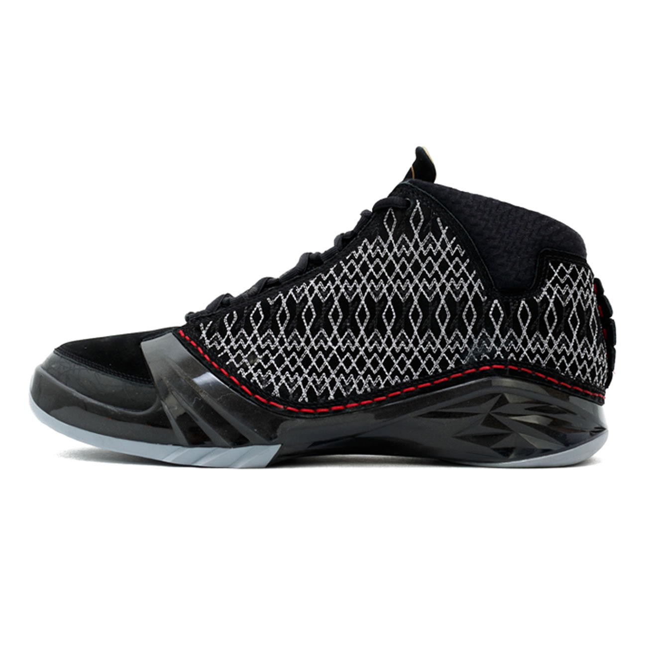 Air Jordan 23 Black Stealth White Varsity Red (12) - newkick.cc