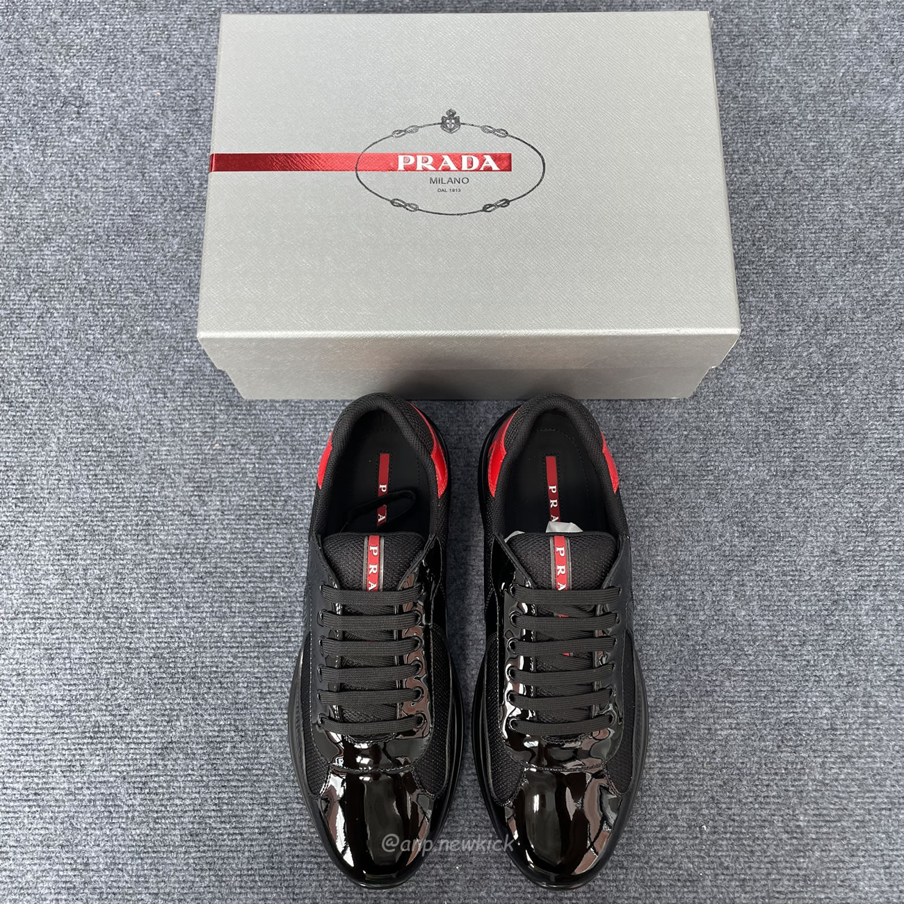 Prada Americas Cup Anthracite Red 3e6418 (4) - newkick.cc