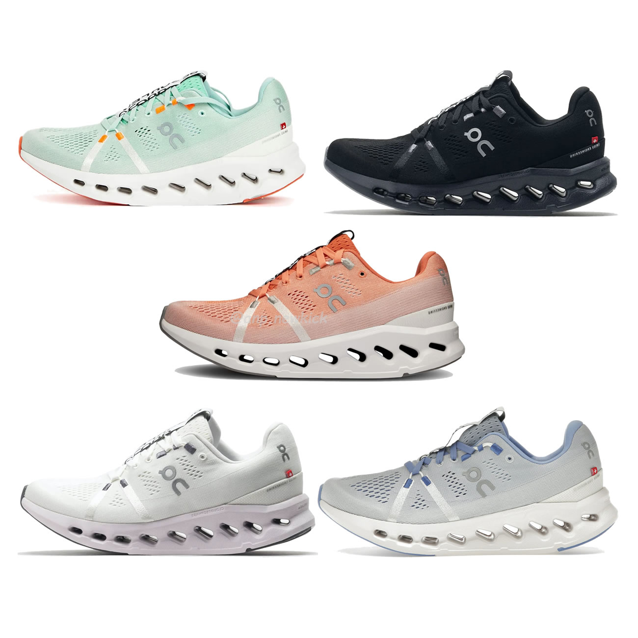 On Running Cloudsurfer Creek Flame Heather White Frost Black 3md10421071 (1) - newkick.cc