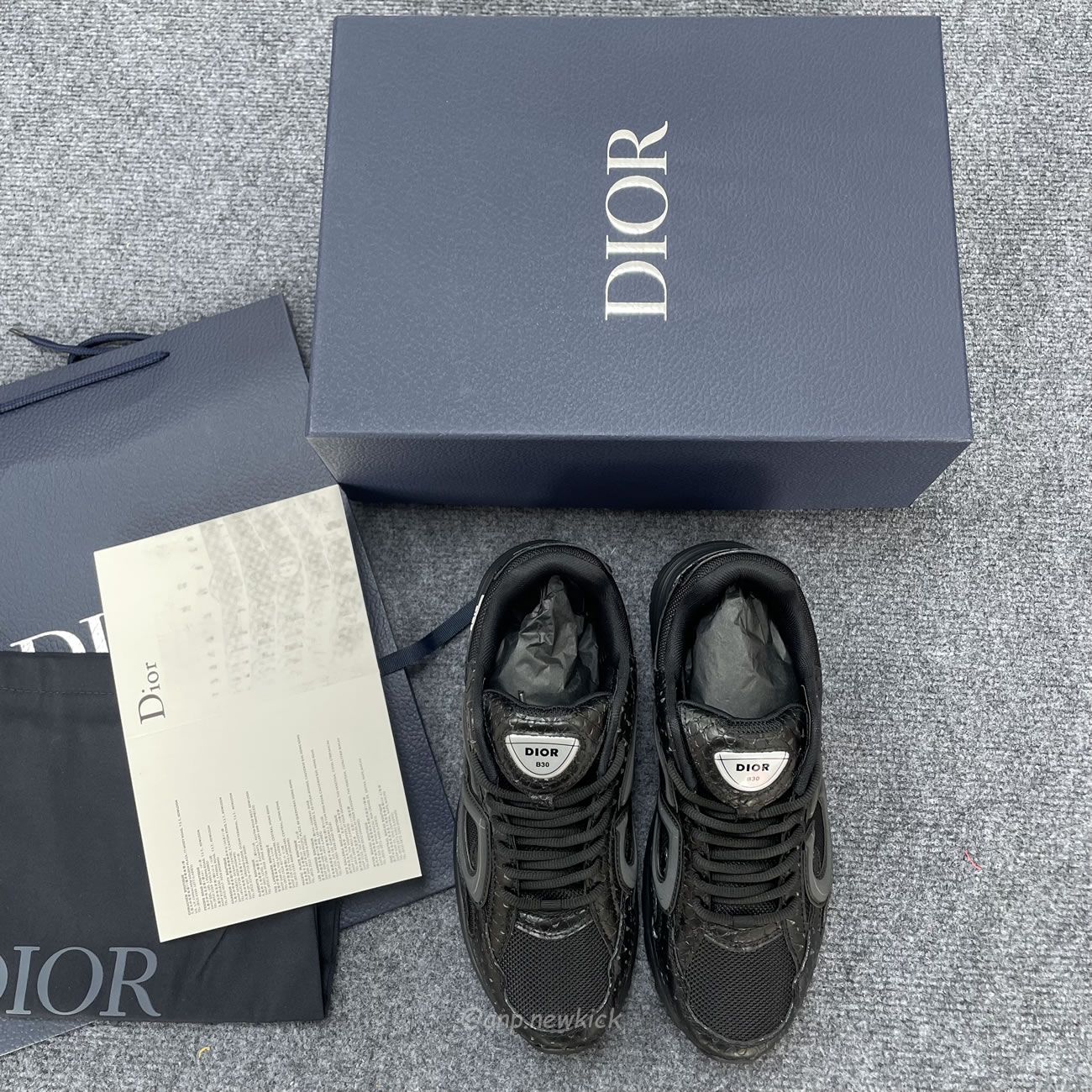 Dior X Stone Island B30 Year Of The Snake Sneaker 3sn279zah90041 (8) - newkick.cc