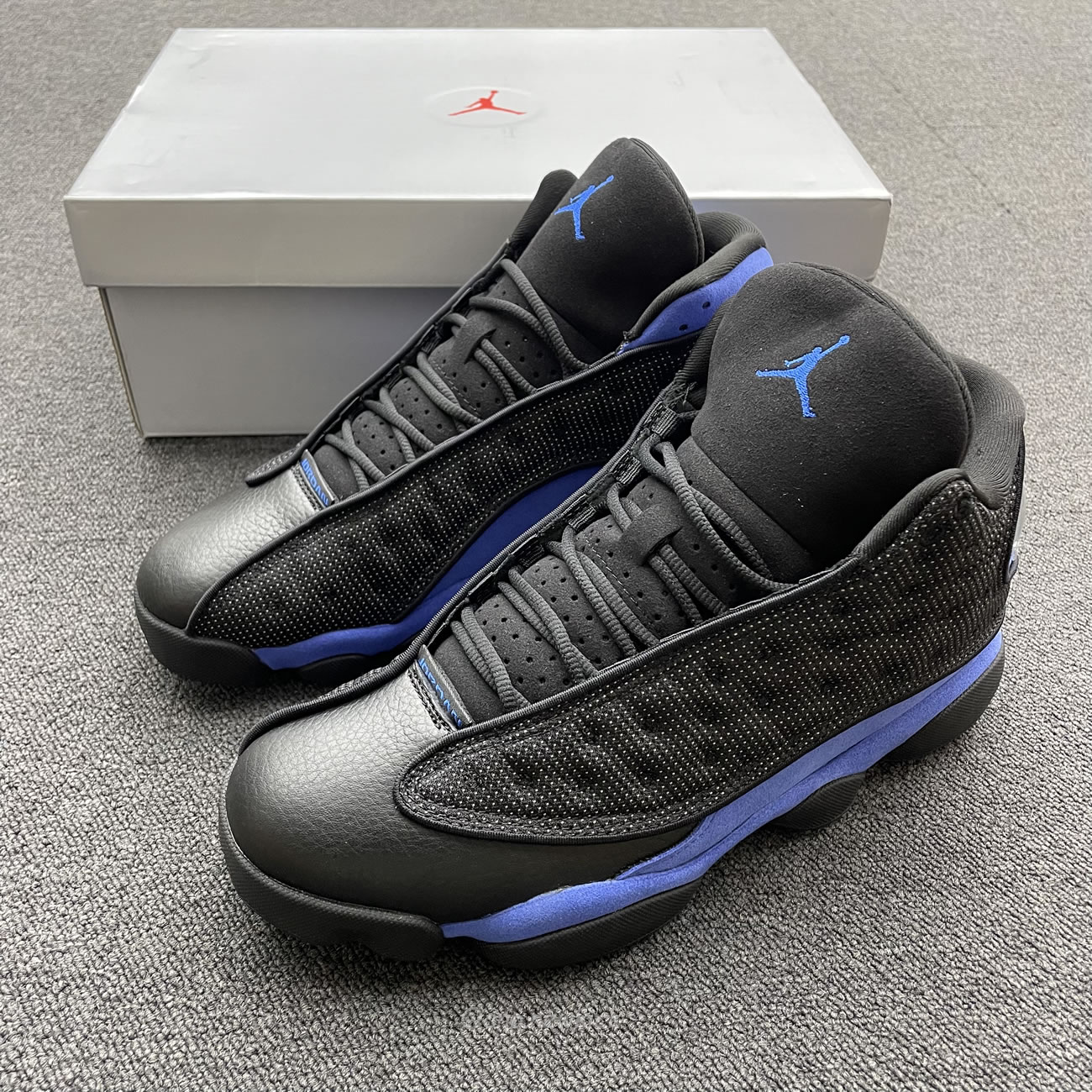 Air Jordan 13 Retro Black Hyper Royal 414571 040 (10) - newkick.cc