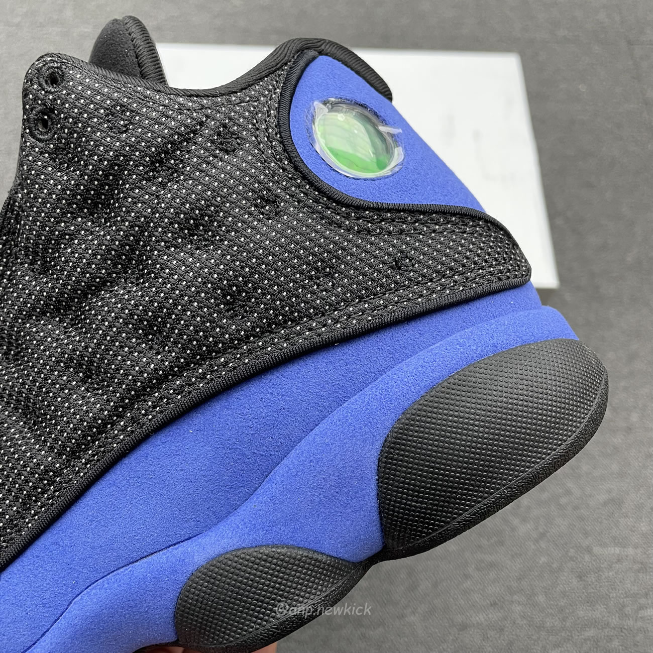 Air Jordan 13 Retro Black Hyper Royal 414571 040 (11) - newkick.cc