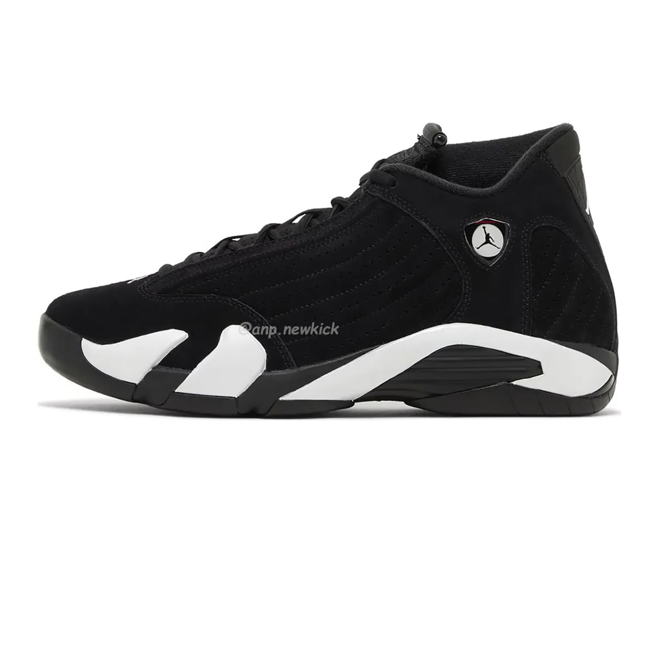 Air Jordan 14 Retro Black White 487471 016 (1) - newkick.cc