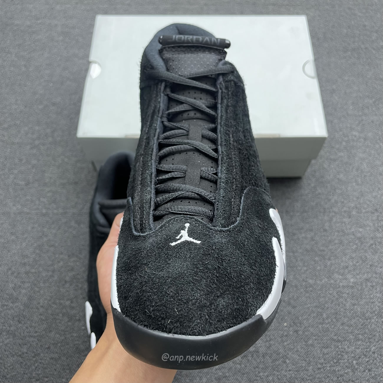 Air Jordan 14 Retro Black White 487471 016 (3) - newkick.cc