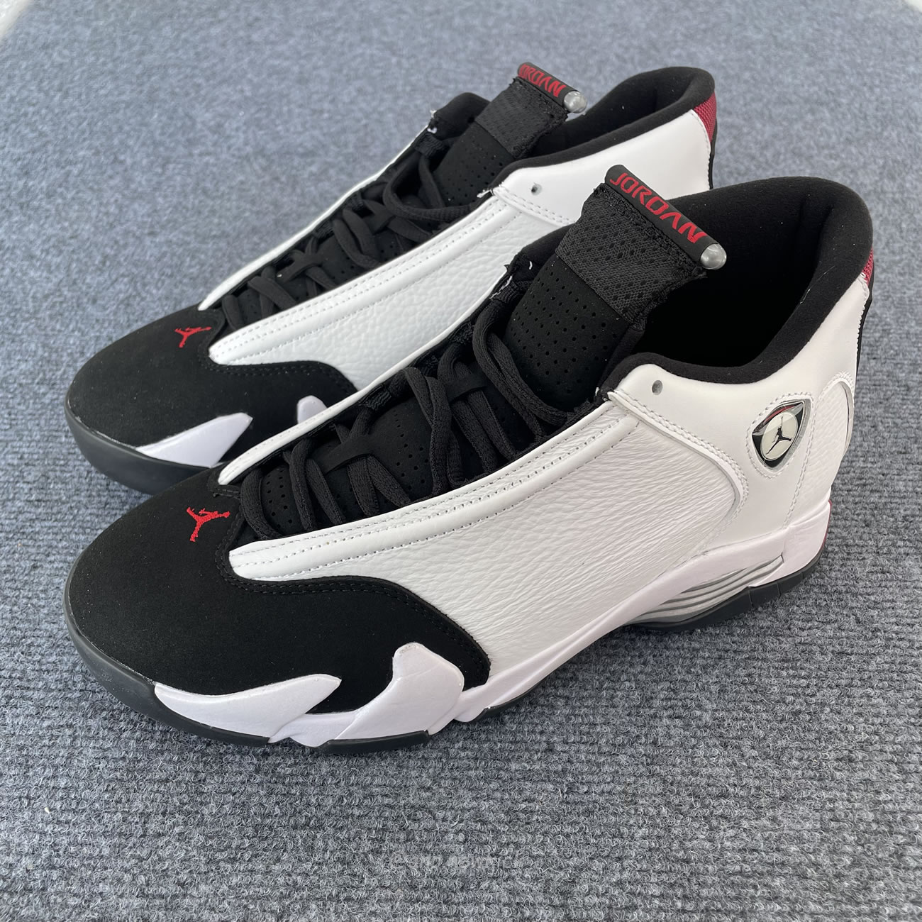 Air Jordan 14 Retro Black Toe 2024 487471 160 (3) - newkick.cc