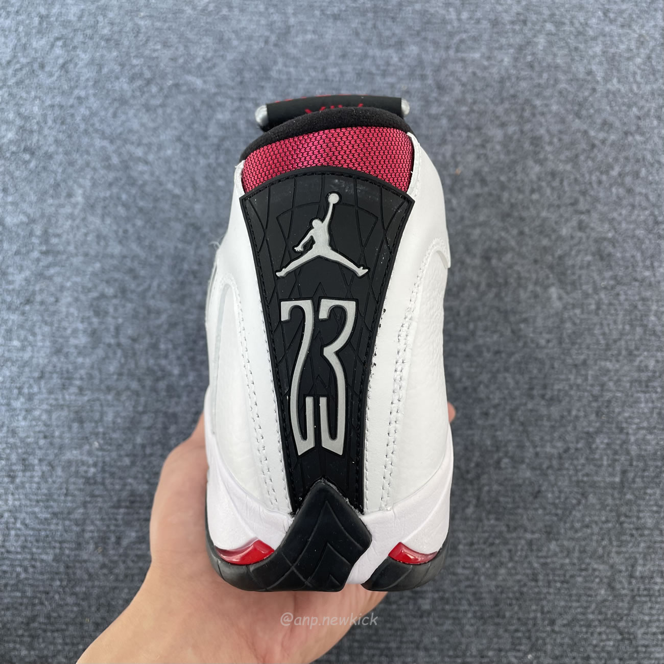 Air Jordan 14 Retro Black Toe 2024 487471 160 (5) - newkick.cc