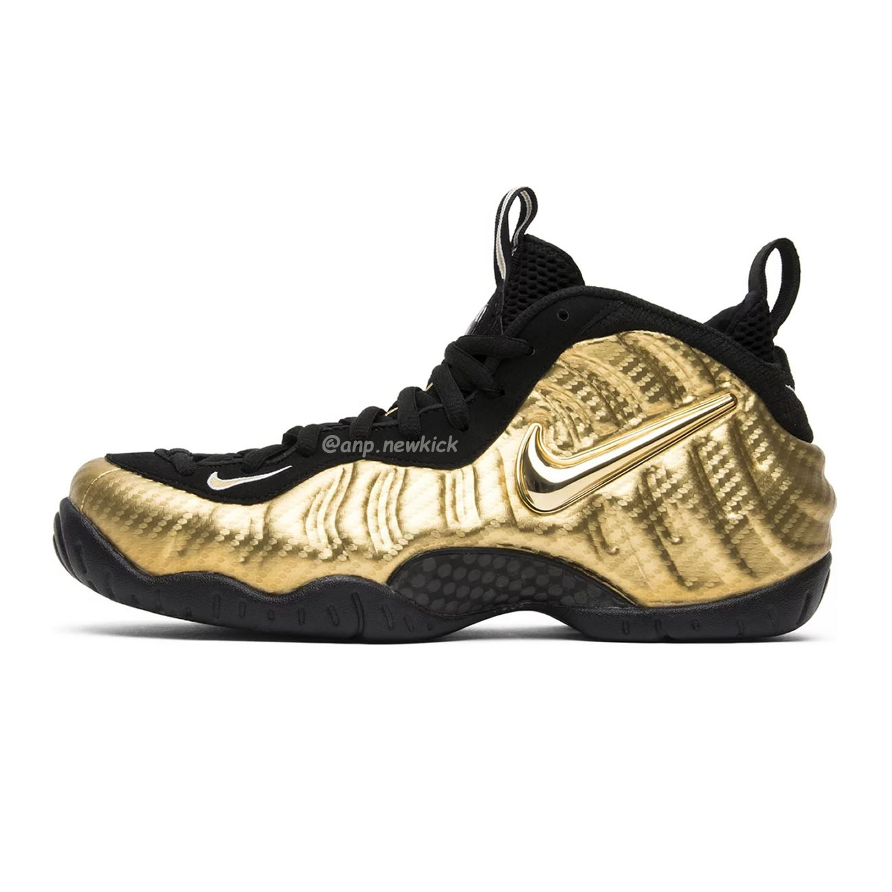 Nike Air Foamposite Pro Metallic Gold 624041 701 (3) - newkick.cc