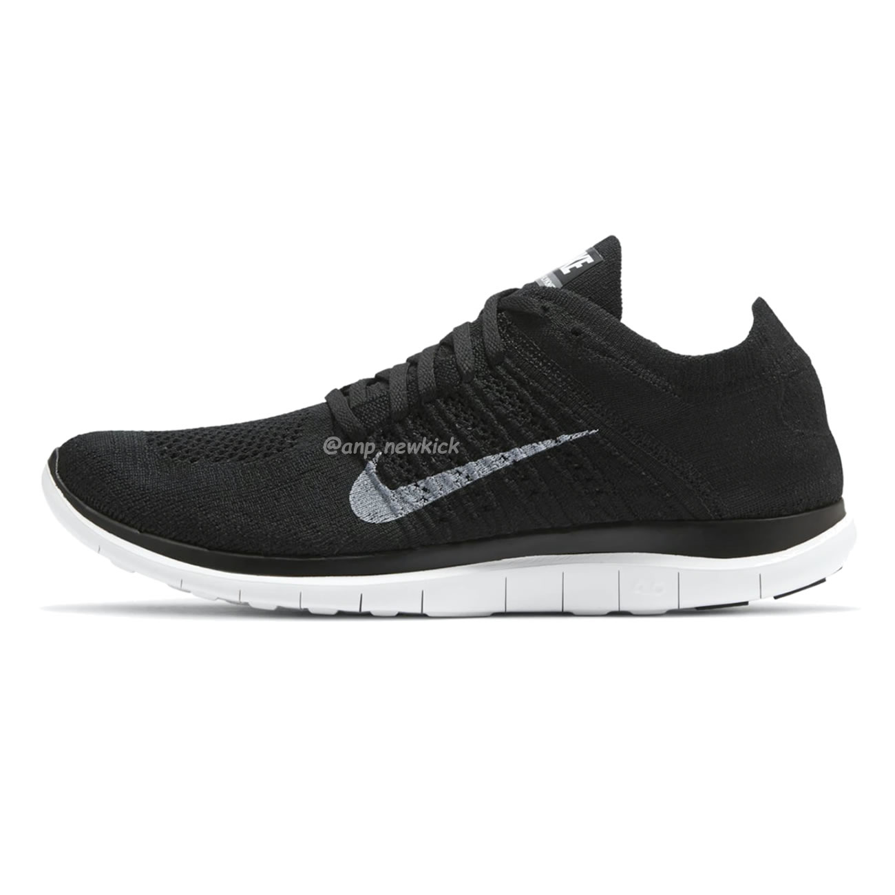 Nike Free 4.0 Flyknit White Black 631050 100 (6) - newkick.cc