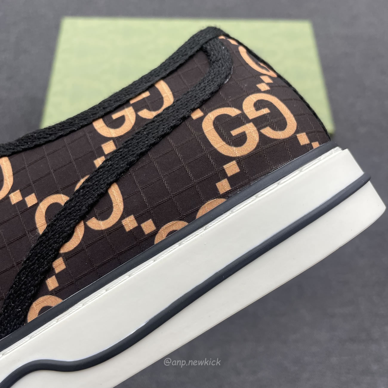 Gucci Ripstop Tennis Brown 771461 Factd 8644 (2) - newkick.cc