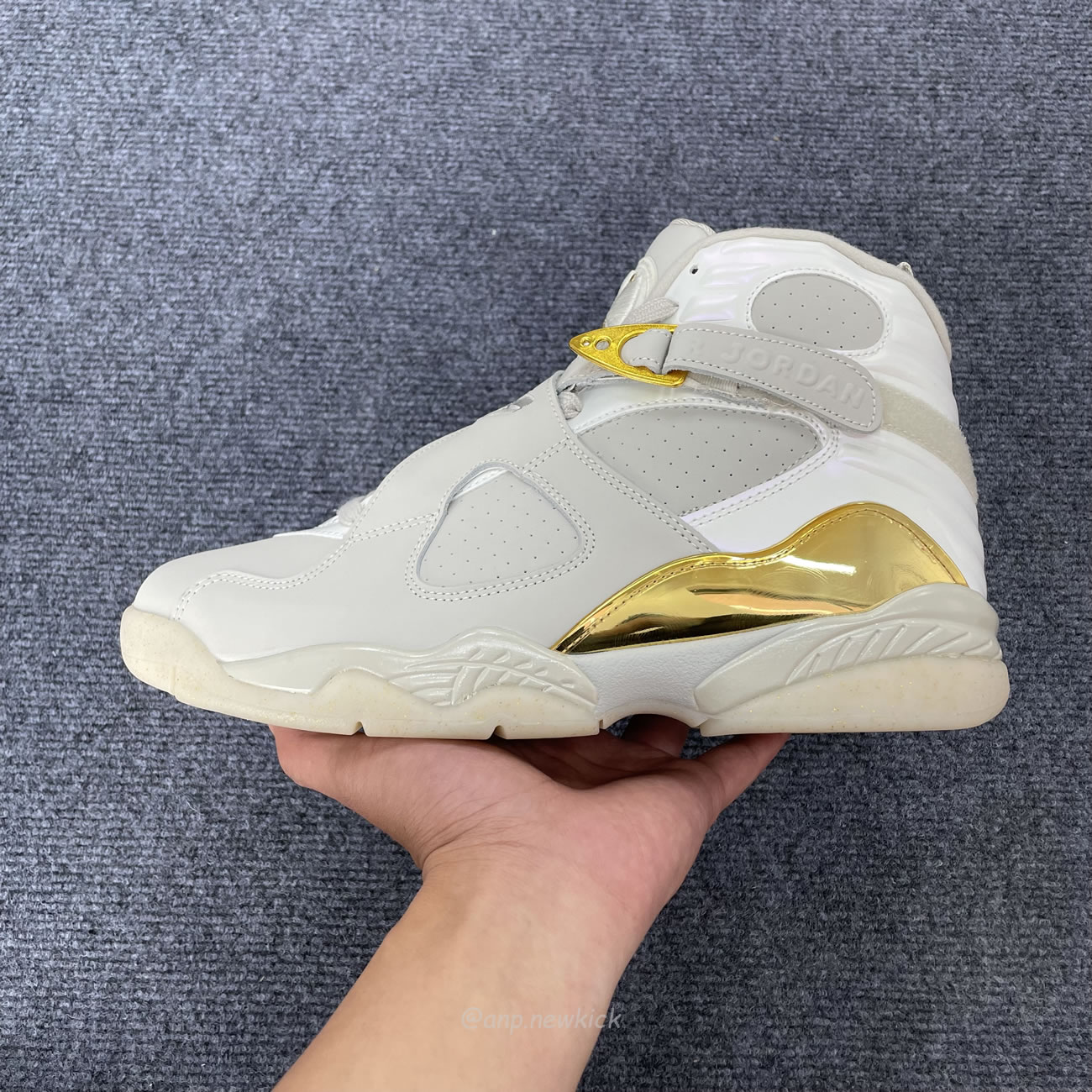 Air Jordan 8 Retro Champagne 832821 030 (7) - newkick.cc