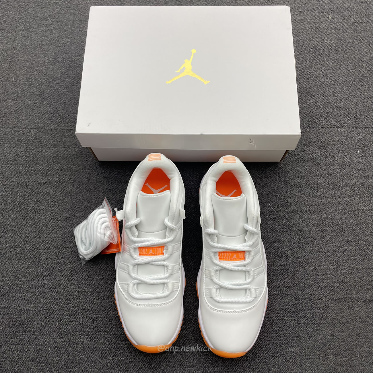 Air Jordan 11 Retro Low Citrus 2021 Womens Ah7860 139 (5) - newkick.cc