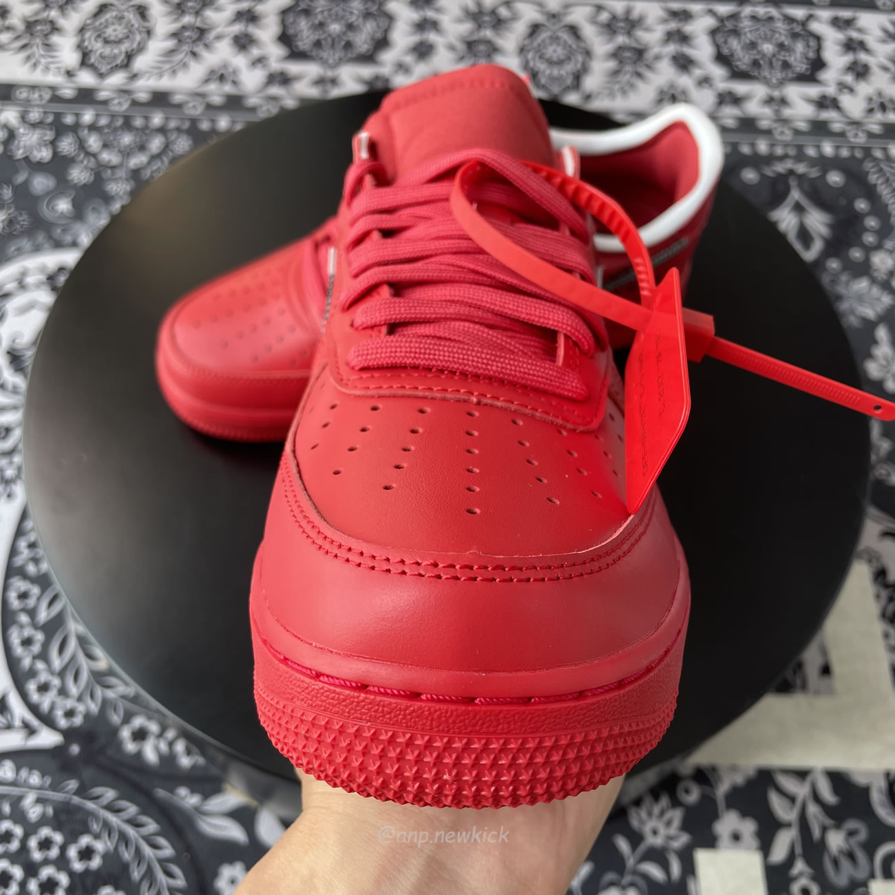 Nike Air Force 1 Low Off White Red Ao4297 600 (3) - newkick.cc