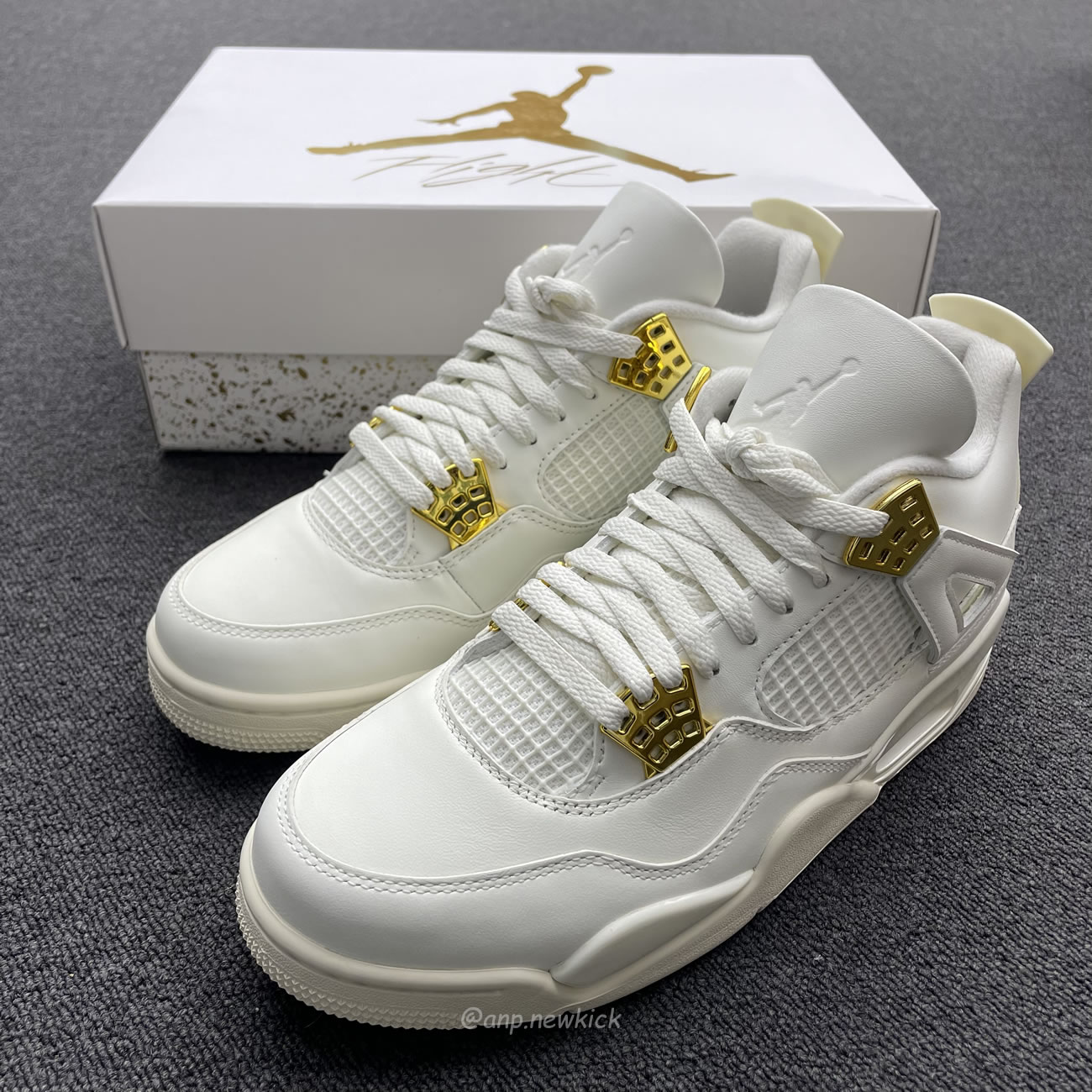 Air Jordan 4 Wmns Sail Aq9129 170 (3) - newkick.cc