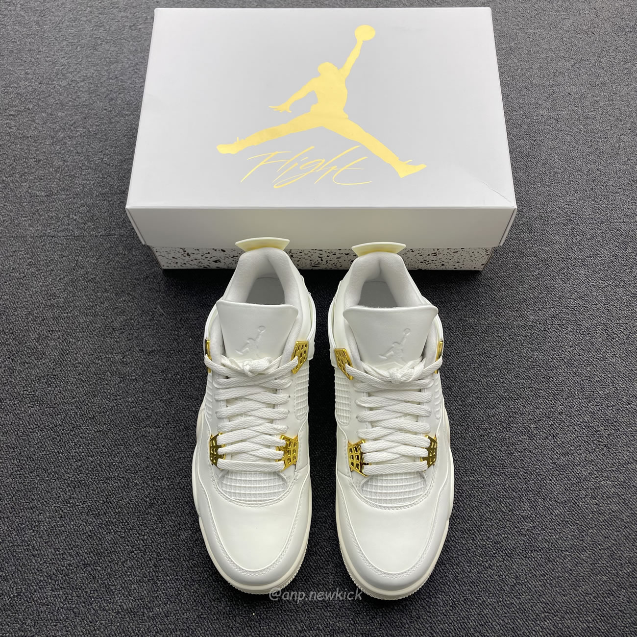 Air Jordan 4 Wmns Sail Aq9129 170 (4) - newkick.cc