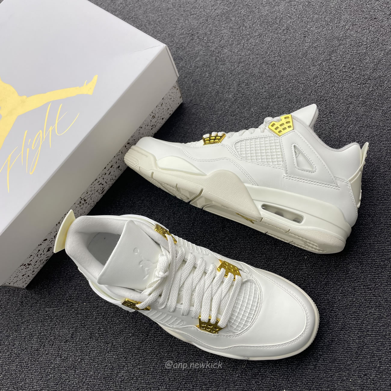 Air Jordan 4 Wmns Sail Aq9129 170 (8) - newkick.cc