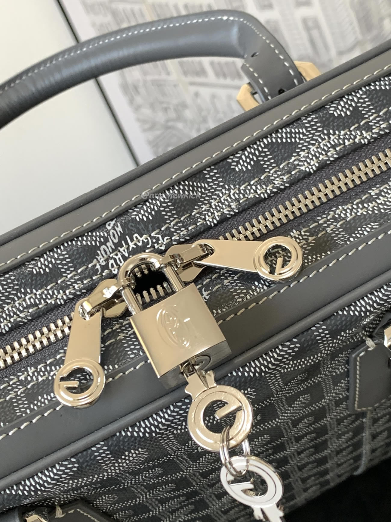 Goyard Ambassade Medium Size Briefcase (11) - newkick.cc