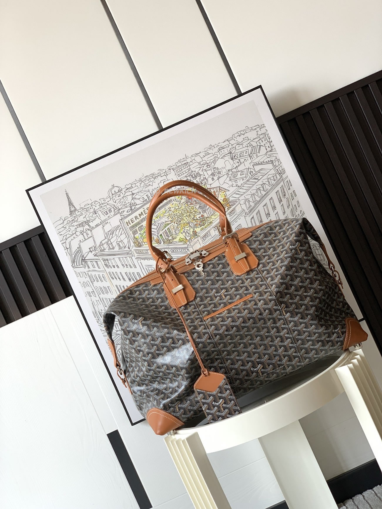 Goyard Bowling 45 Traveling Bag (10) - newkick.cc