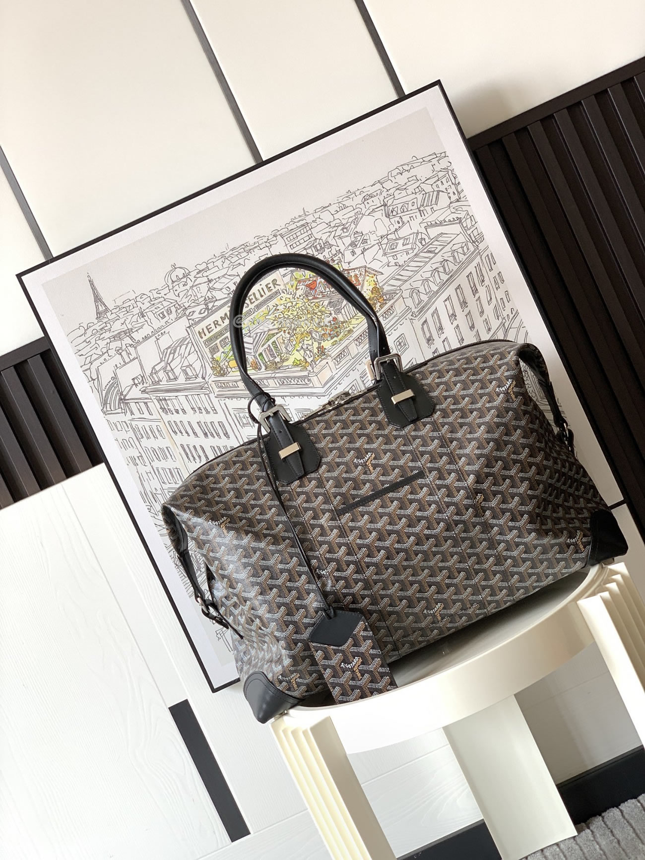 Goyard Bowling 45 Traveling Bag (7) - newkick.cc