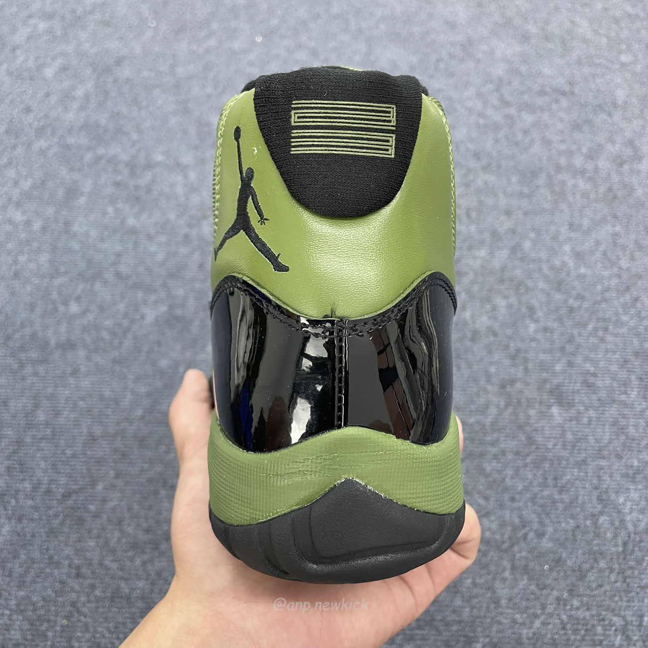 Air Jordan 11 Retro Army Green Black Ct8012 300 (9) - newkick.cc