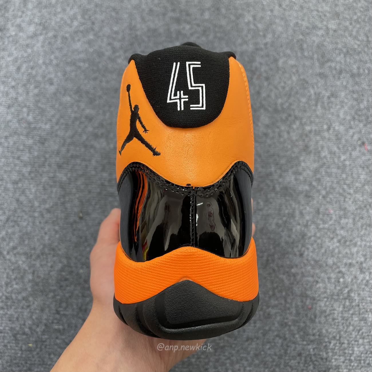 Air Jordan 11 Retro Black Orange Ct8012 800 (3) - newkick.cc