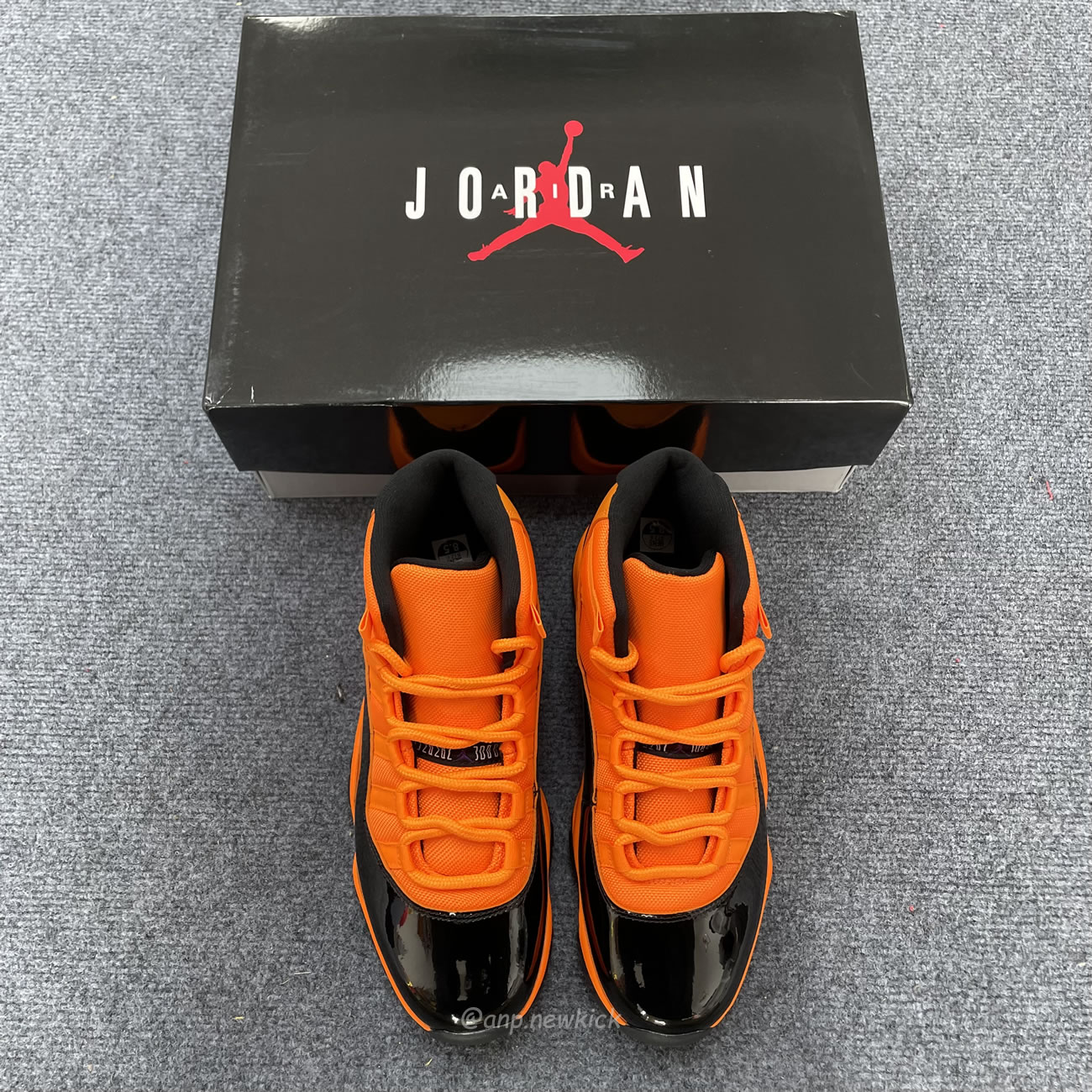 Air Jordan 11 Retro Black Orange Ct8012 800 (6) - newkick.cc