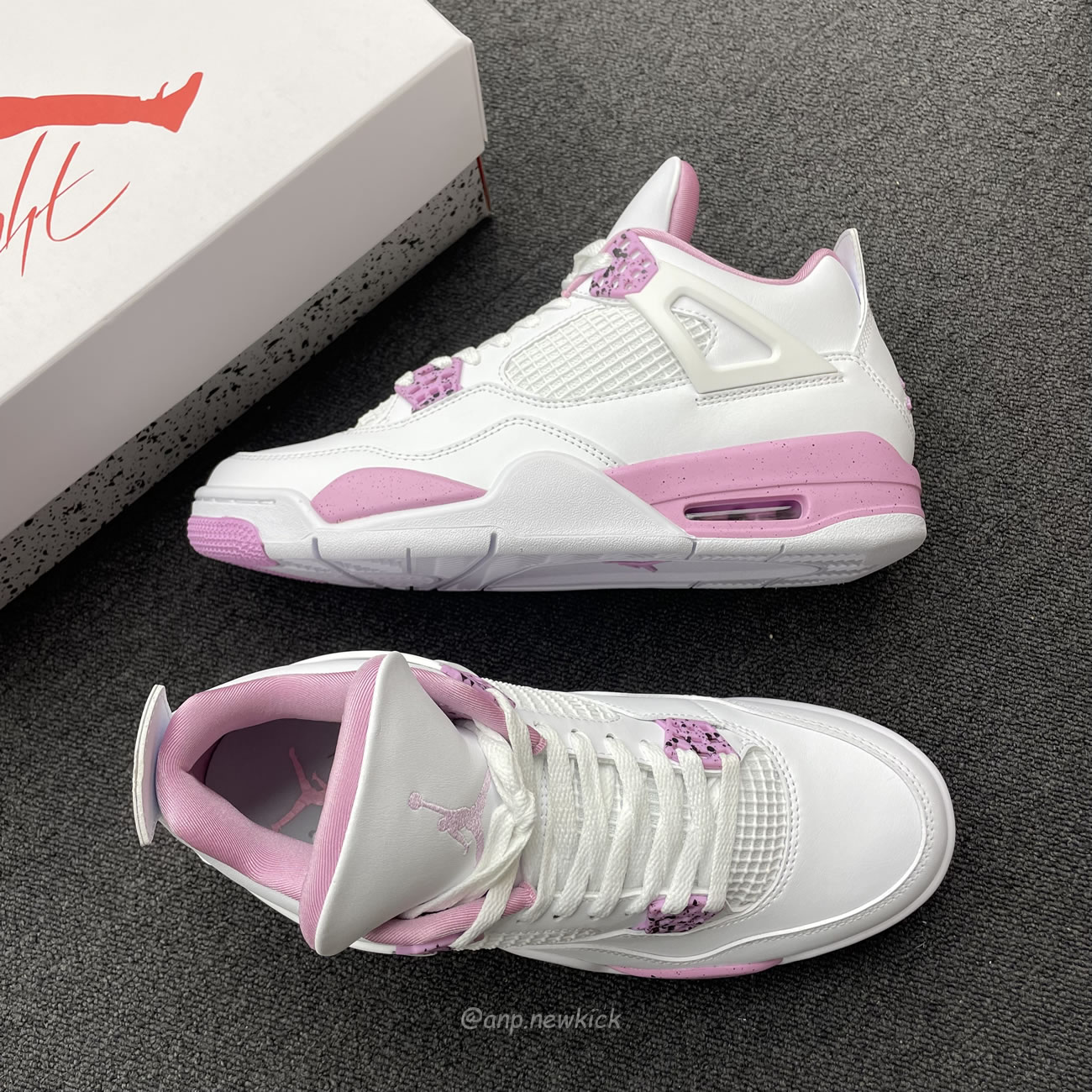 Air Jordan 4 Retro White Pink Ct8527 116 (5) - newkick.cc