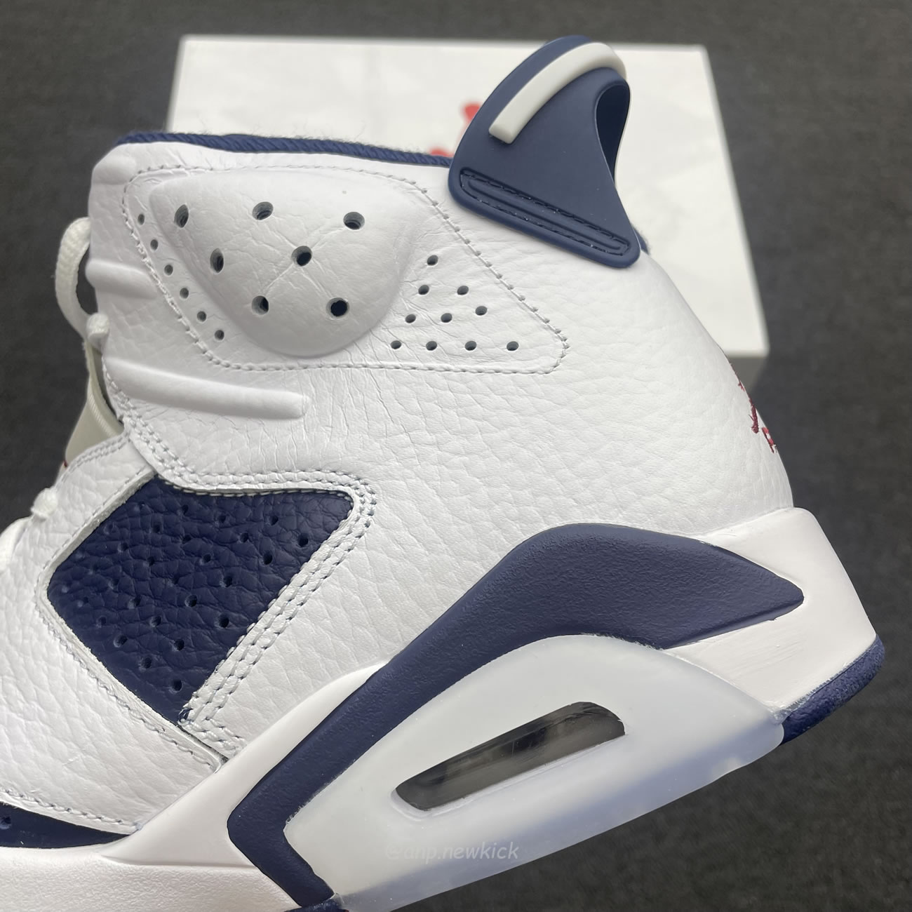 Air Jordan 6 Retro White Navy Red Ct8529 164 (10) - newkick.cc