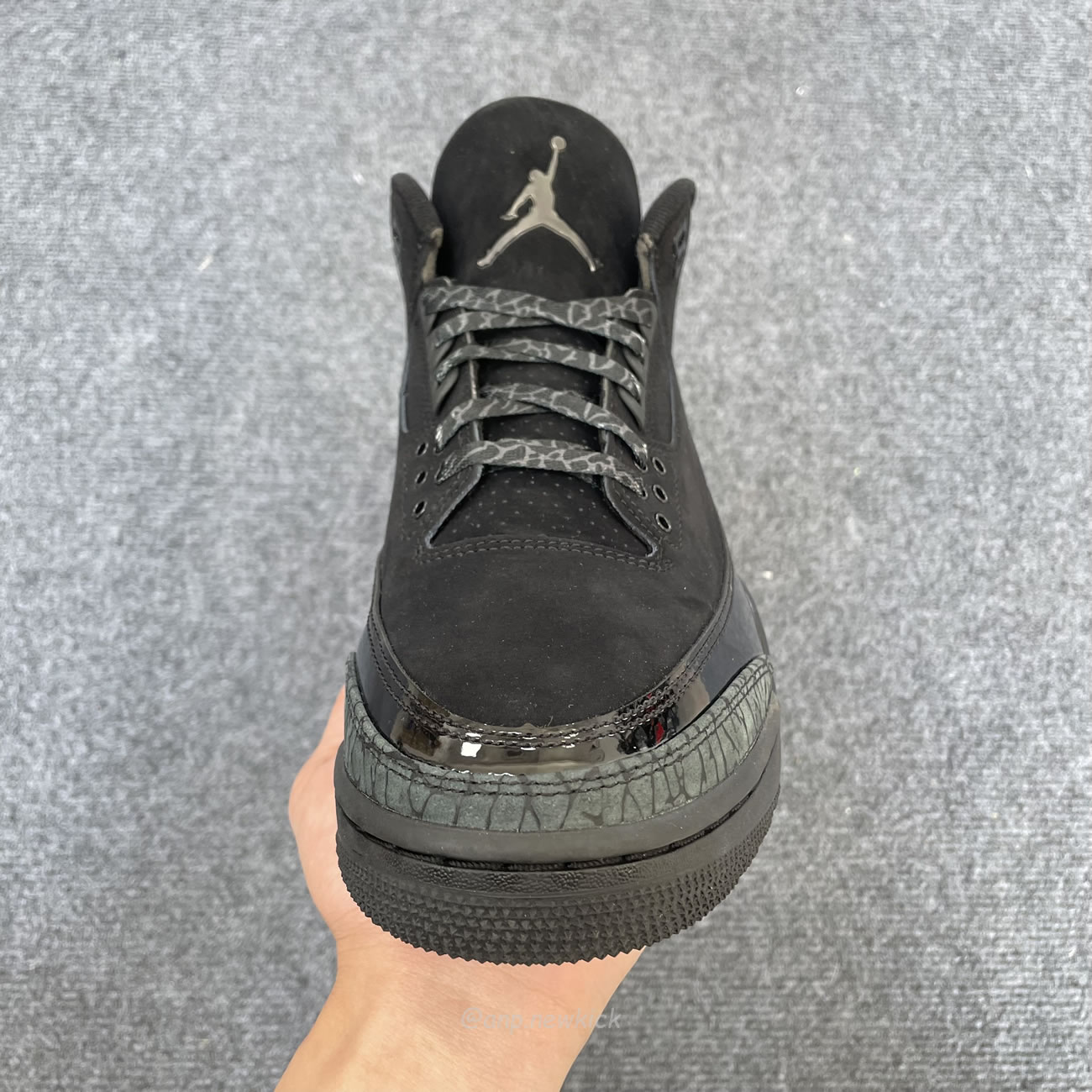 Air Jordan 3 Retro Black Cat 2025 Ct8532 001 (8) - newkick.cc