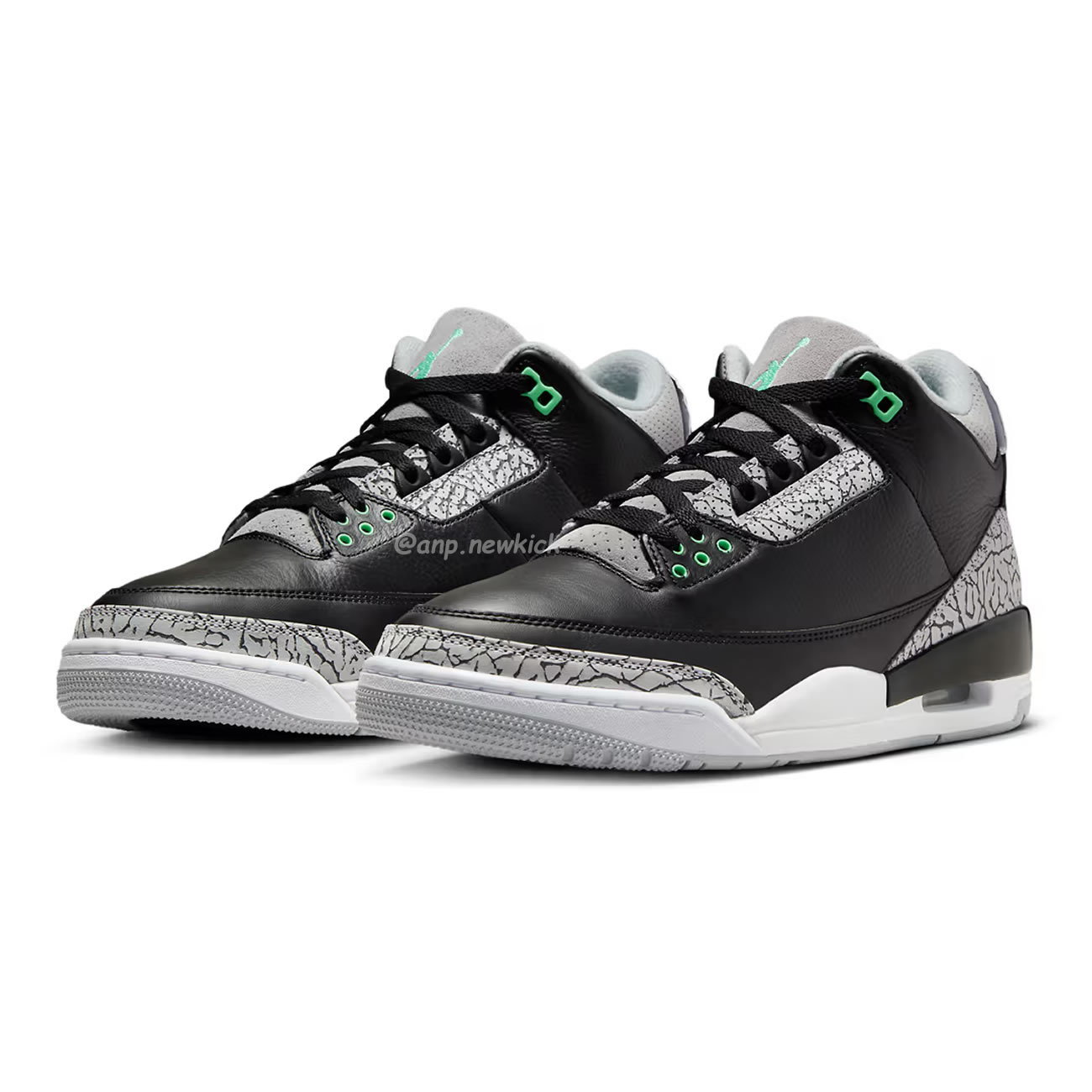 Air Jordan 3 Retro Green Glow Ct8532 031 (15) - newkick.cc