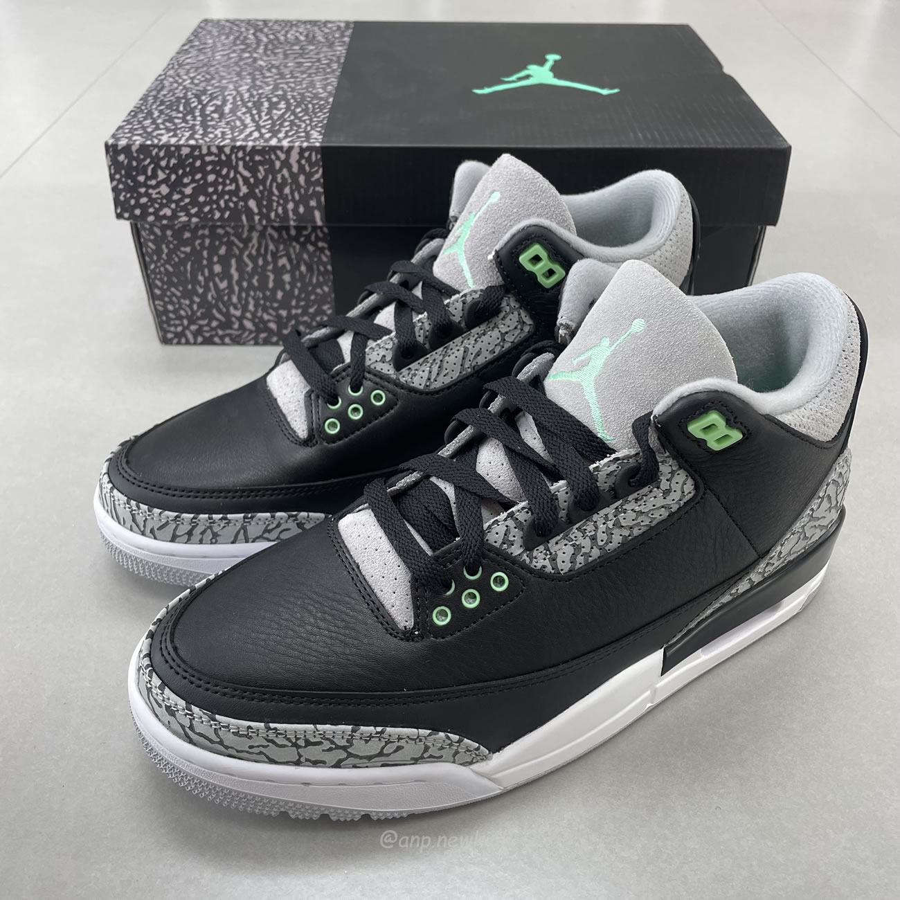 Air Jordan 3 Retro Green Glow Ct8532 031 (6) - newkick.cc