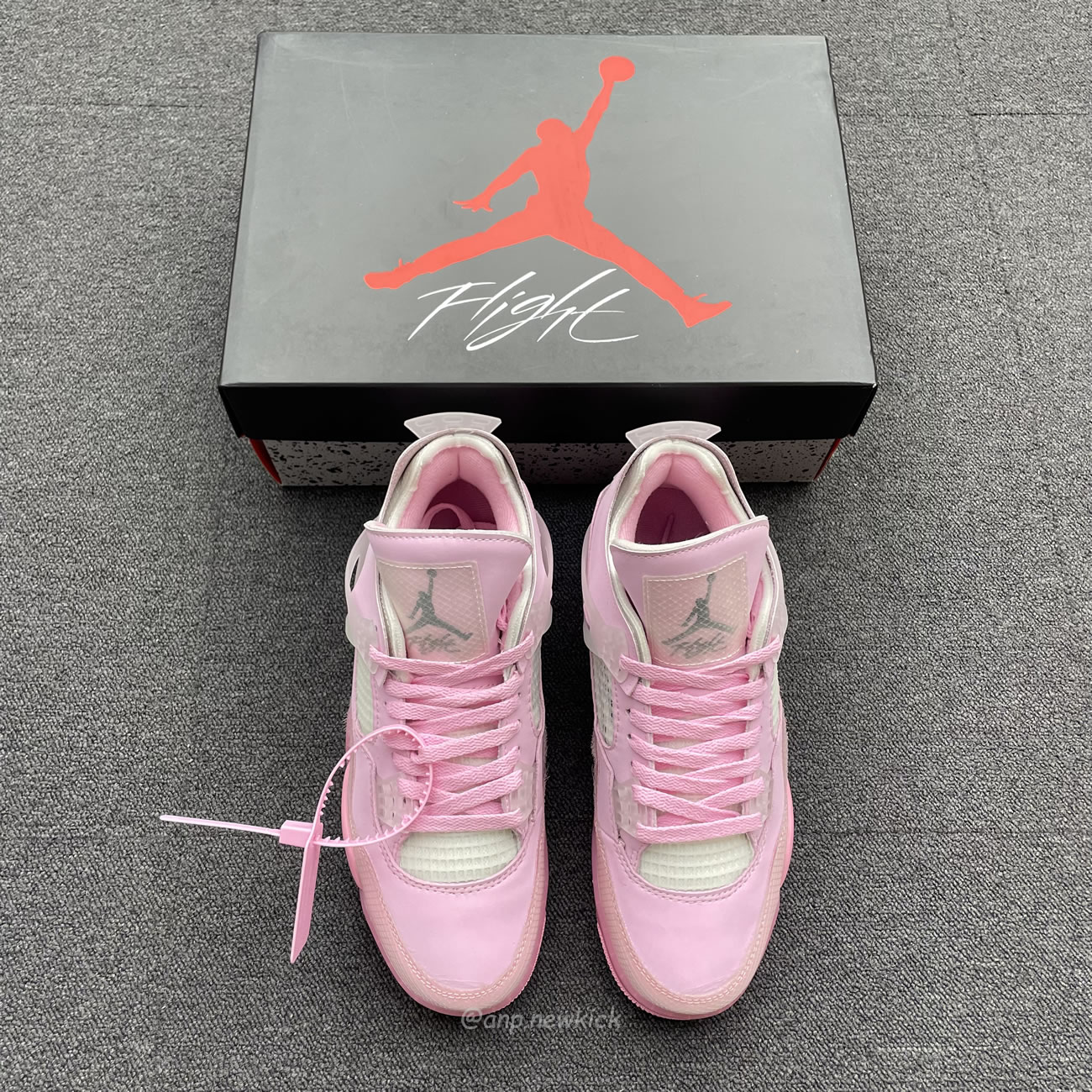 Air Jordan 4 Retro Off Pink Sail Womens Cv9388 105 (5) - newkick.cc