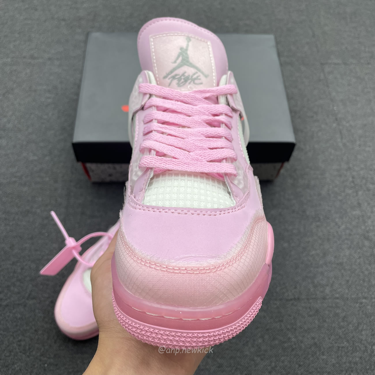 Air Jordan 4 Retro Off Pink Sail Womens Cv9388 105 (7) - newkick.cc