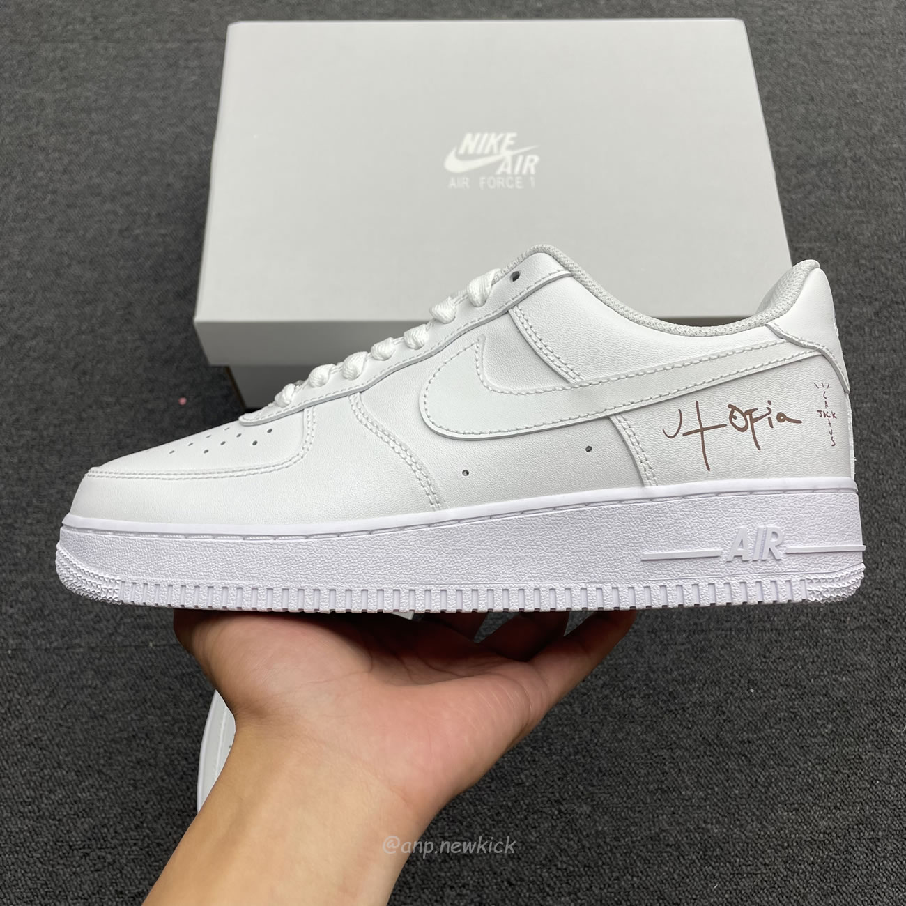 Nike Air Force 1 Low 07 White Travis Scott Cactus Jack Utopia Edition Cw2288 111 (9) - newkick.cc